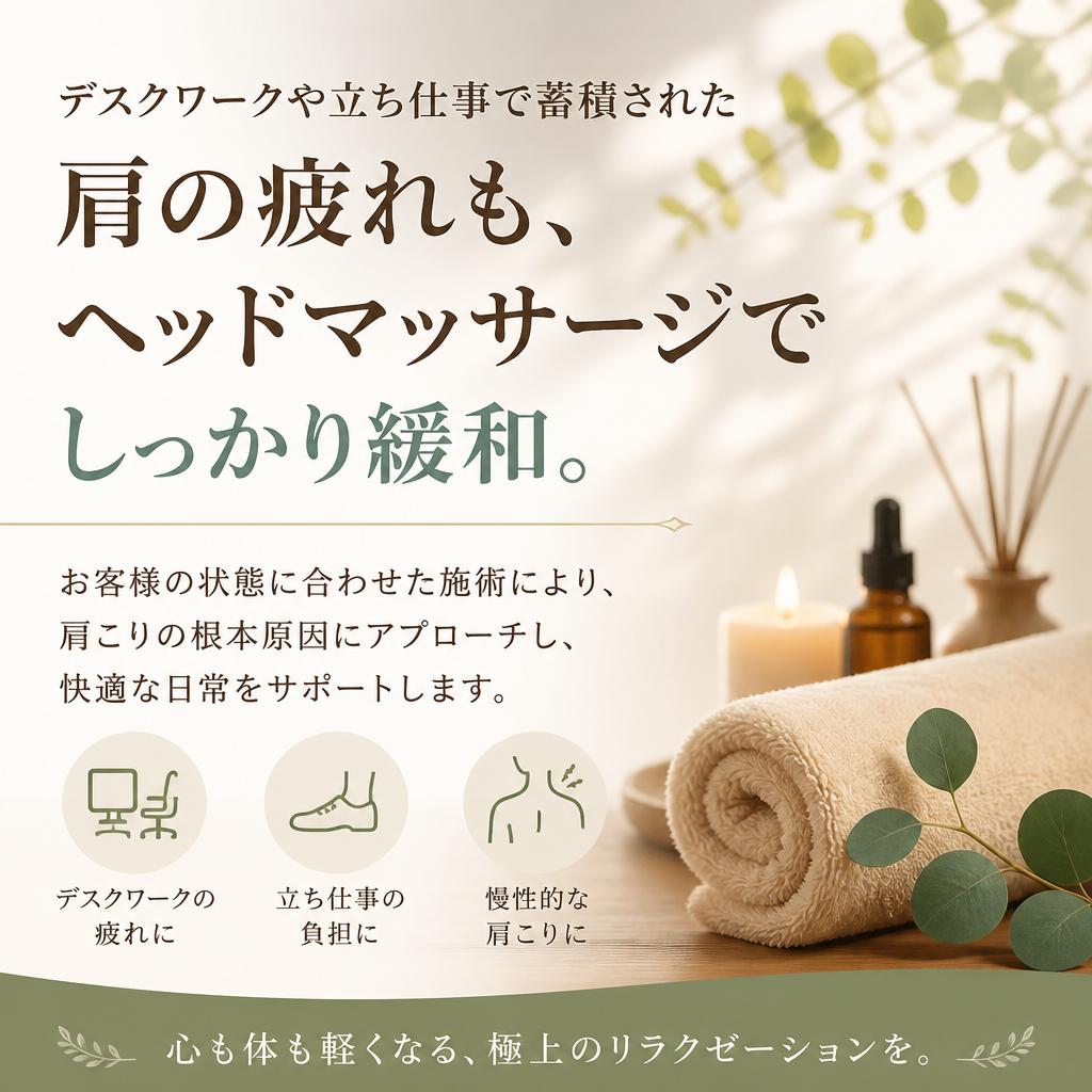 肩こりを根本から解消