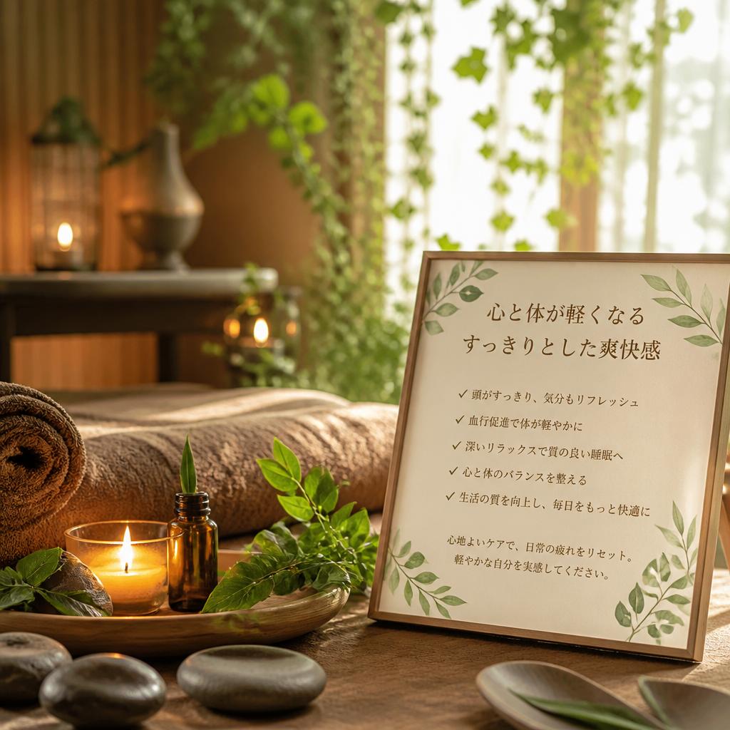 施術後の変化を実感
