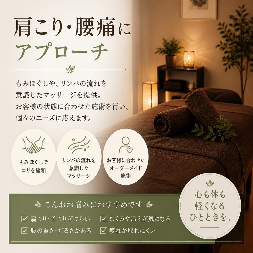 どんな施術が受けられるの？