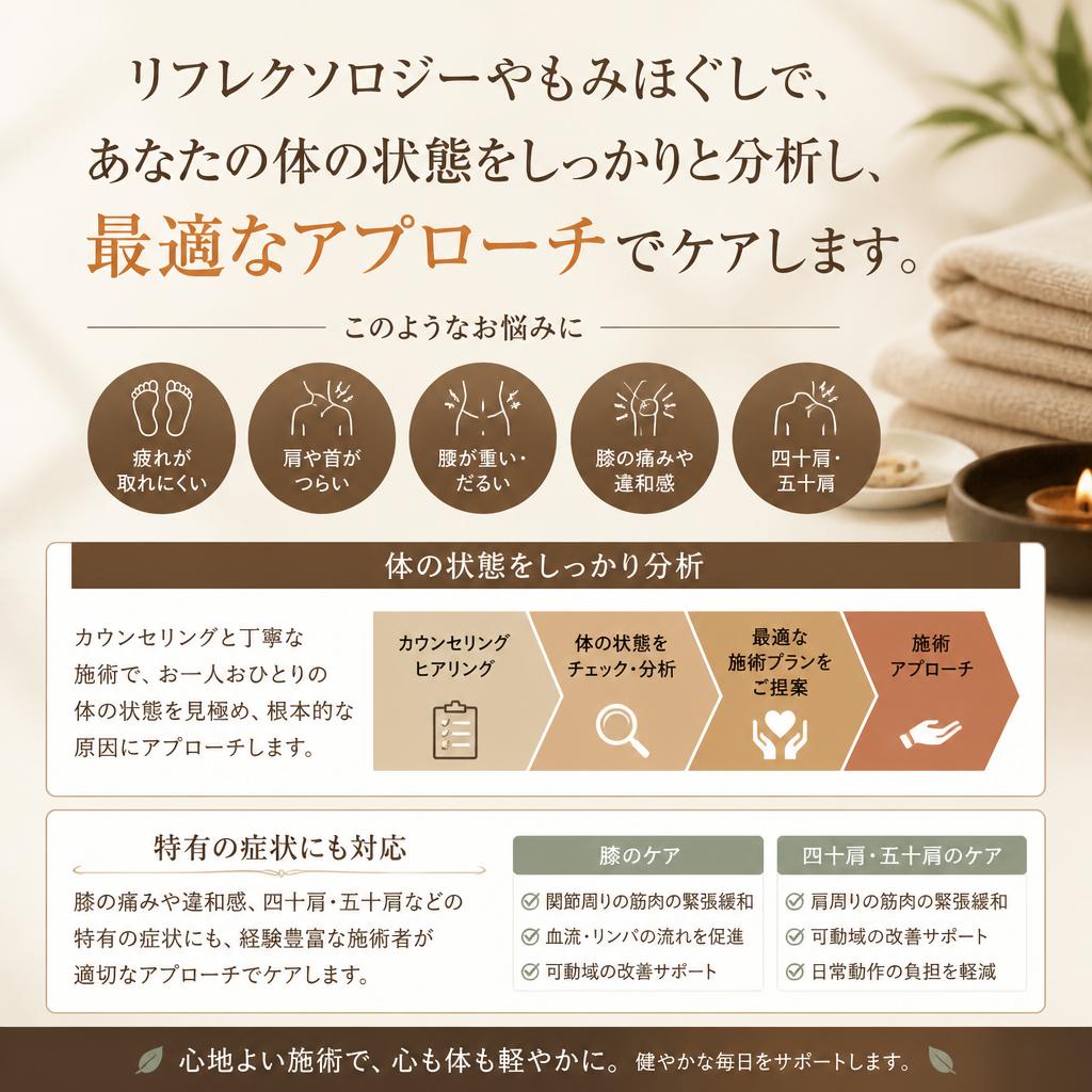 第2章: 専門家による丁寧な施術