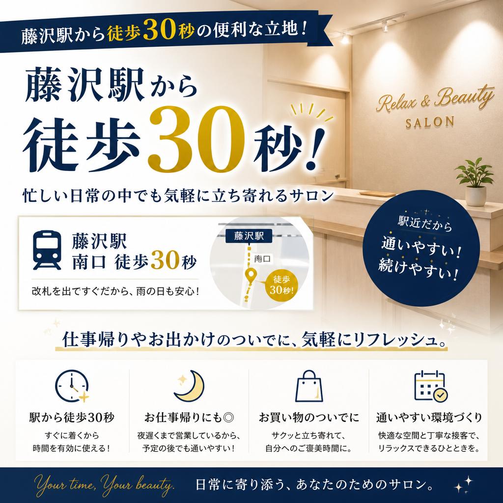 駅近の安心感