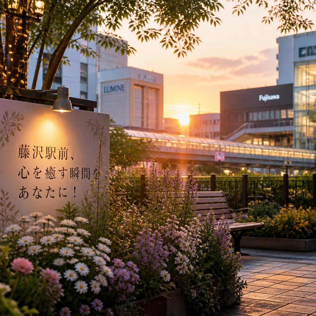 藤沢駅前、心を癒す瞬間をあなたに！