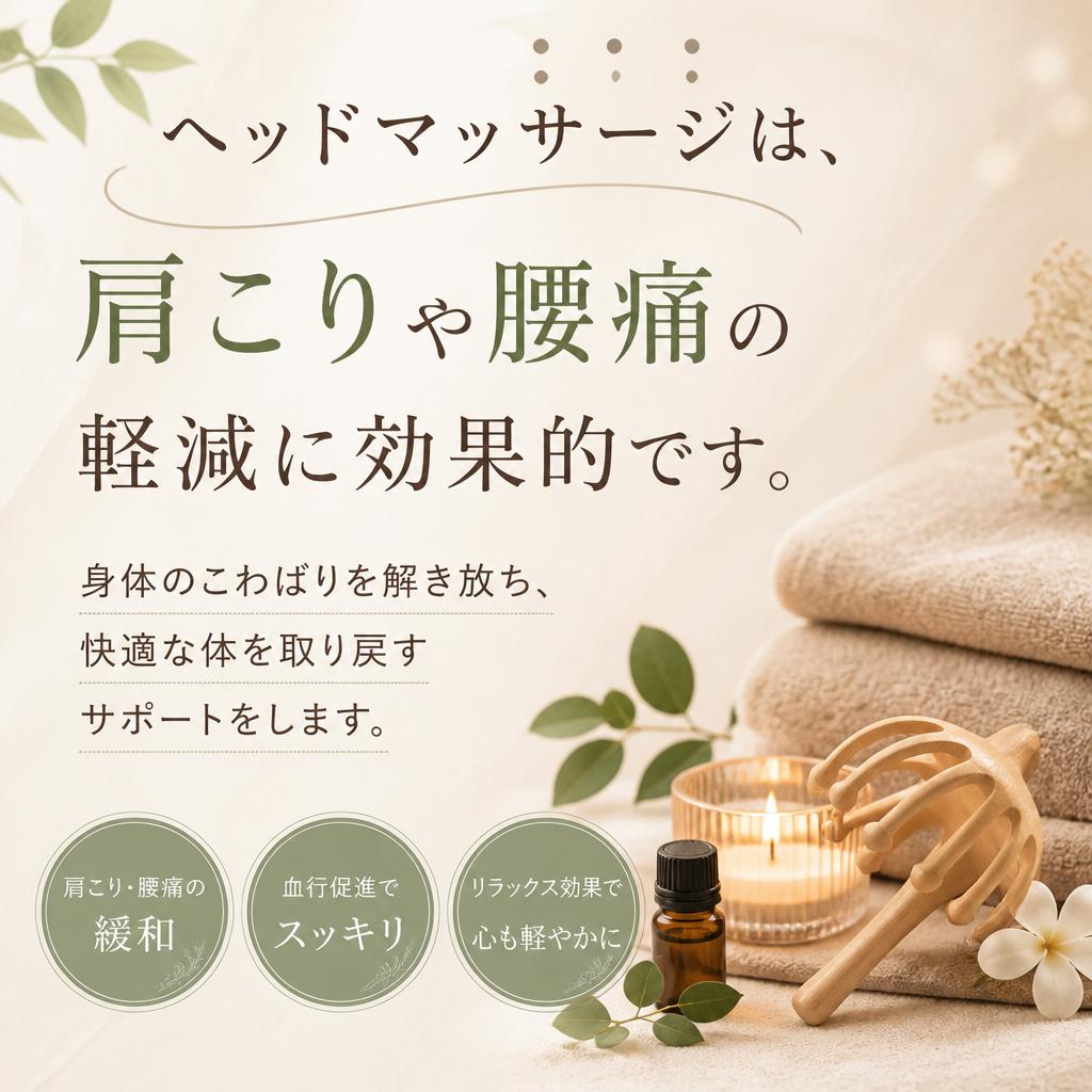 肩こり・腰痛を緩和する施術効果