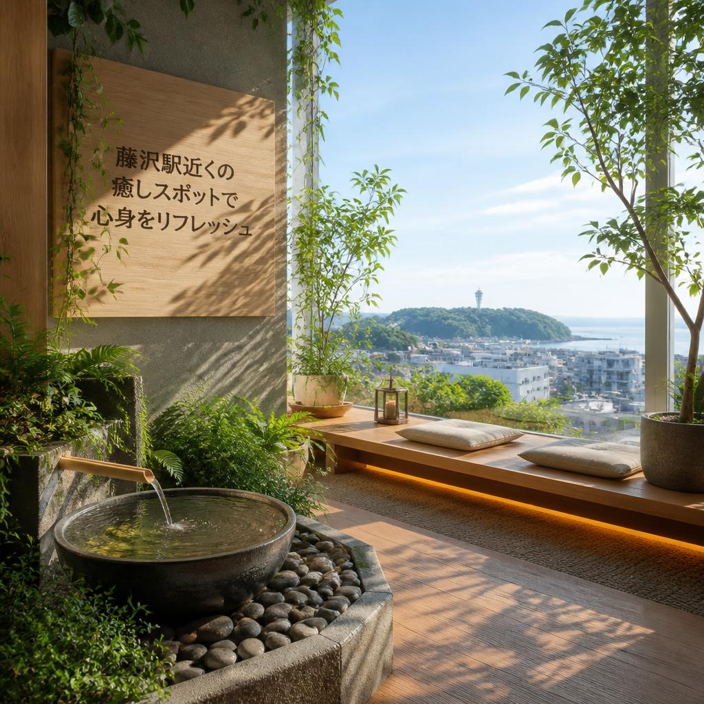 藤沢駅近くの癒しスポットで心身をリフレッシュ