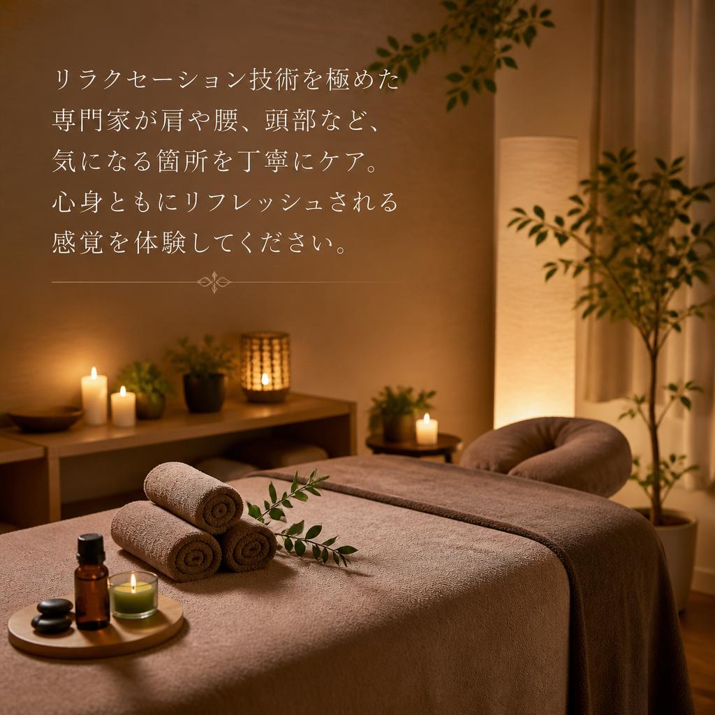 2. プロの施術で体を整える