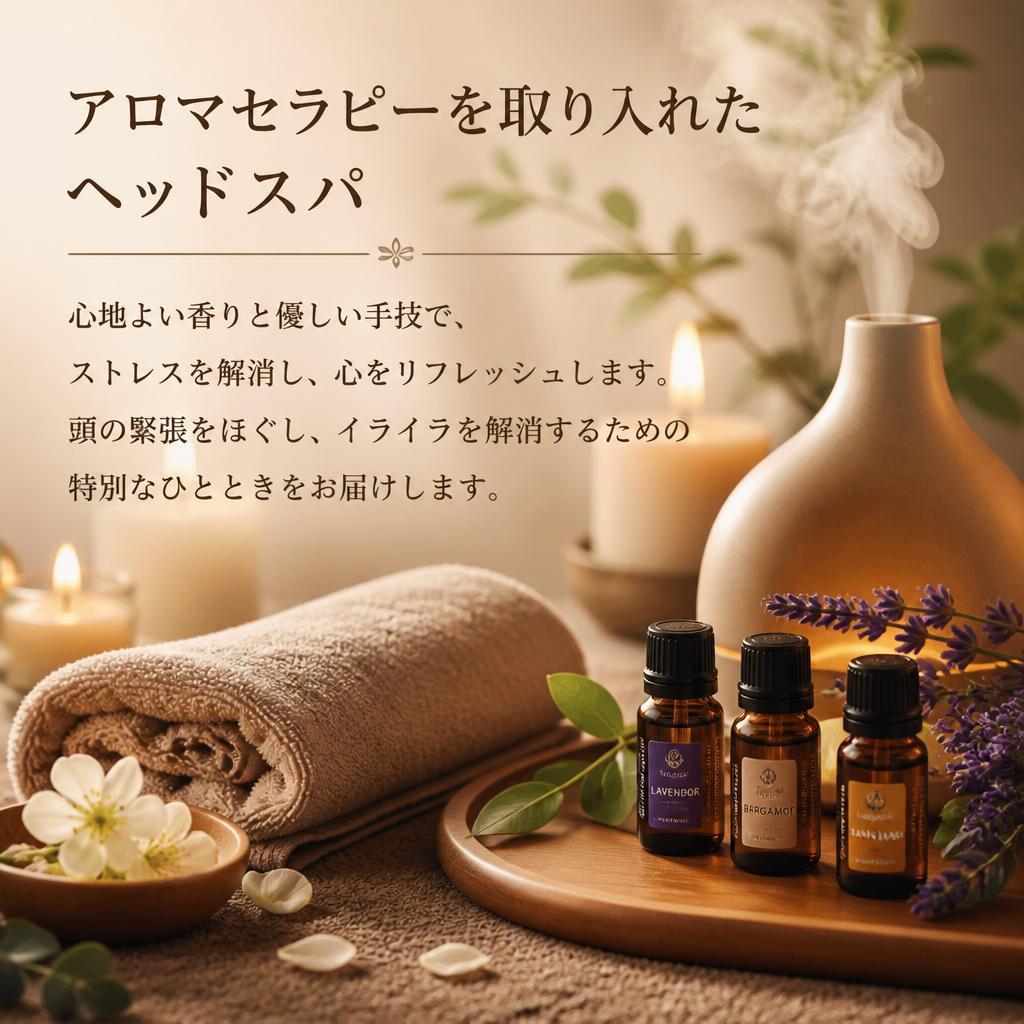 ストレス解消に最適なヘッドスパ