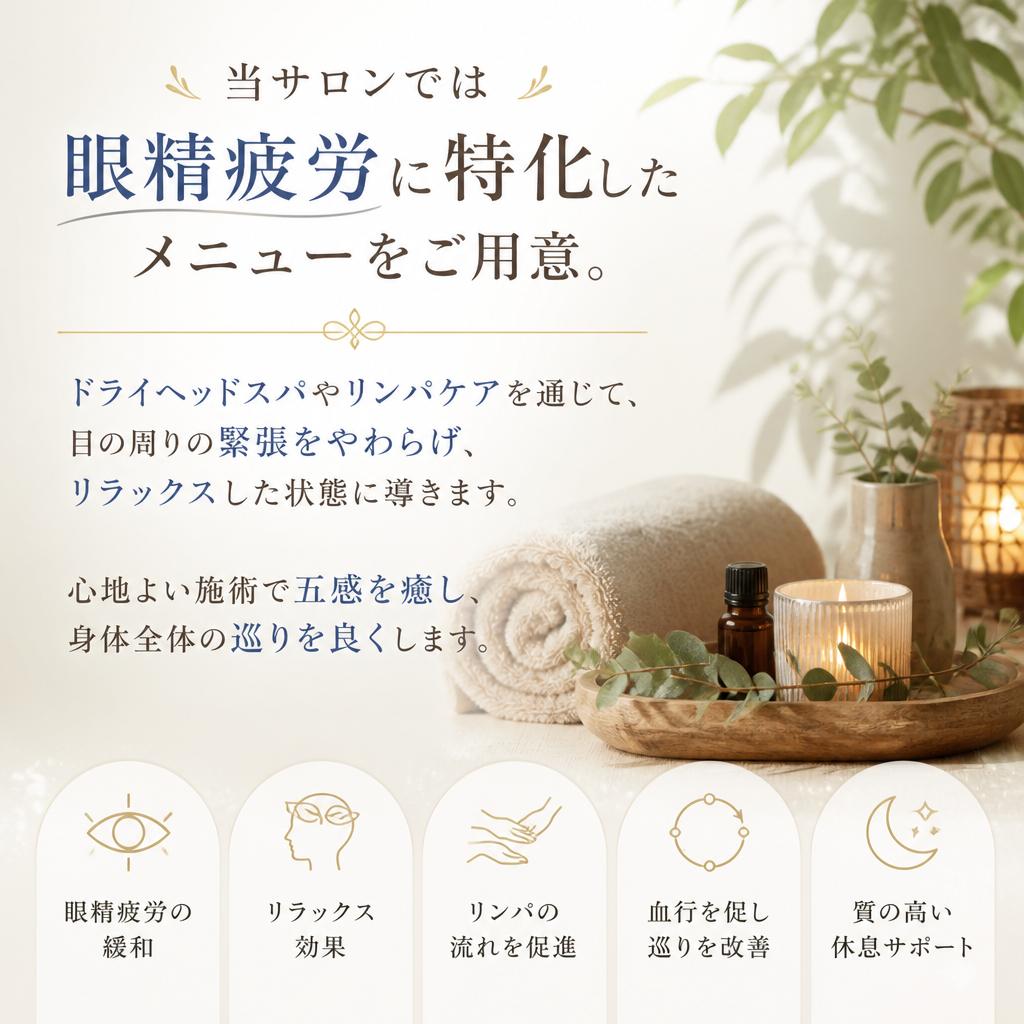当サロンの特別メニュー