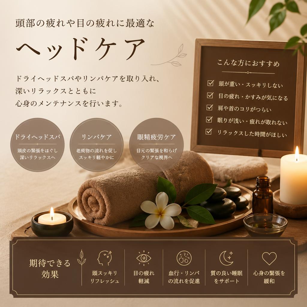 ヘッドケアがもたらす効果