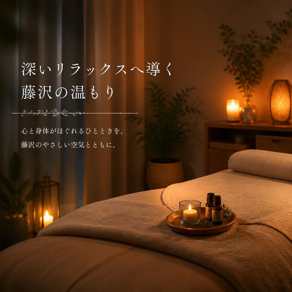 深いリラックスへ導く藤沢の温もり