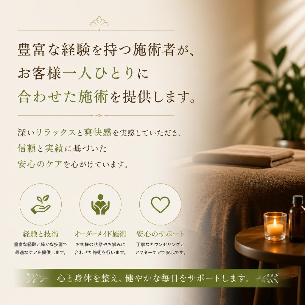 実績と信頼の技術